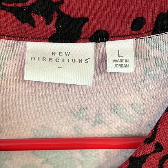 New Directions Blouse Size Large - Picture 2 of 4